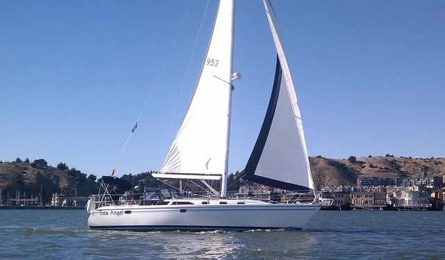 Sailing Lessons San Francisco Bay school instruction bay area classes club Rentals Learn to sail Women sailing