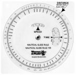 Description: Nautical Slide Rule