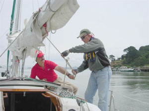 Sailing Lessons San Francisco Bay school instruction bay area classes club Rentals Learn to sail Women sailing